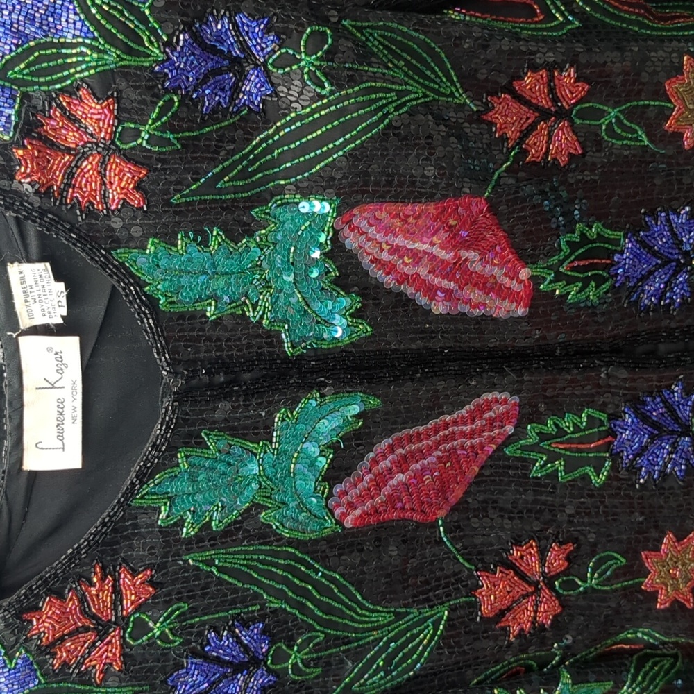 Lawrence Kazar Sequined Jacket - image 2